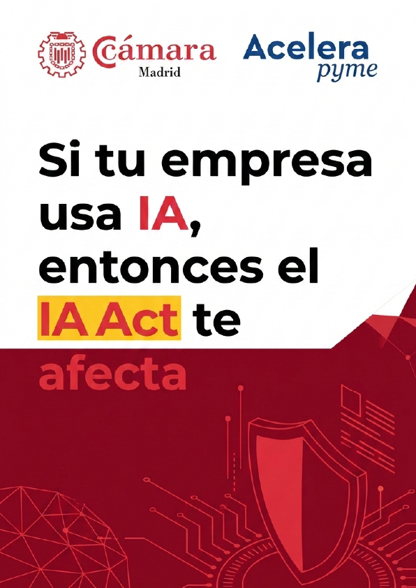 AI Act: cómo prepararse antes de su aplicación en 2026.

El 11 de marzo (10:00–11:00, online), nuestro Partner de IP/IT &amp; IA, <a href="/Moratojos/">José Morato</a> , participará en el webinar de la Cámara de Comercio de Madrid sobre cómo mapear, clasificar y gobernar el uso de IA en la empresa.