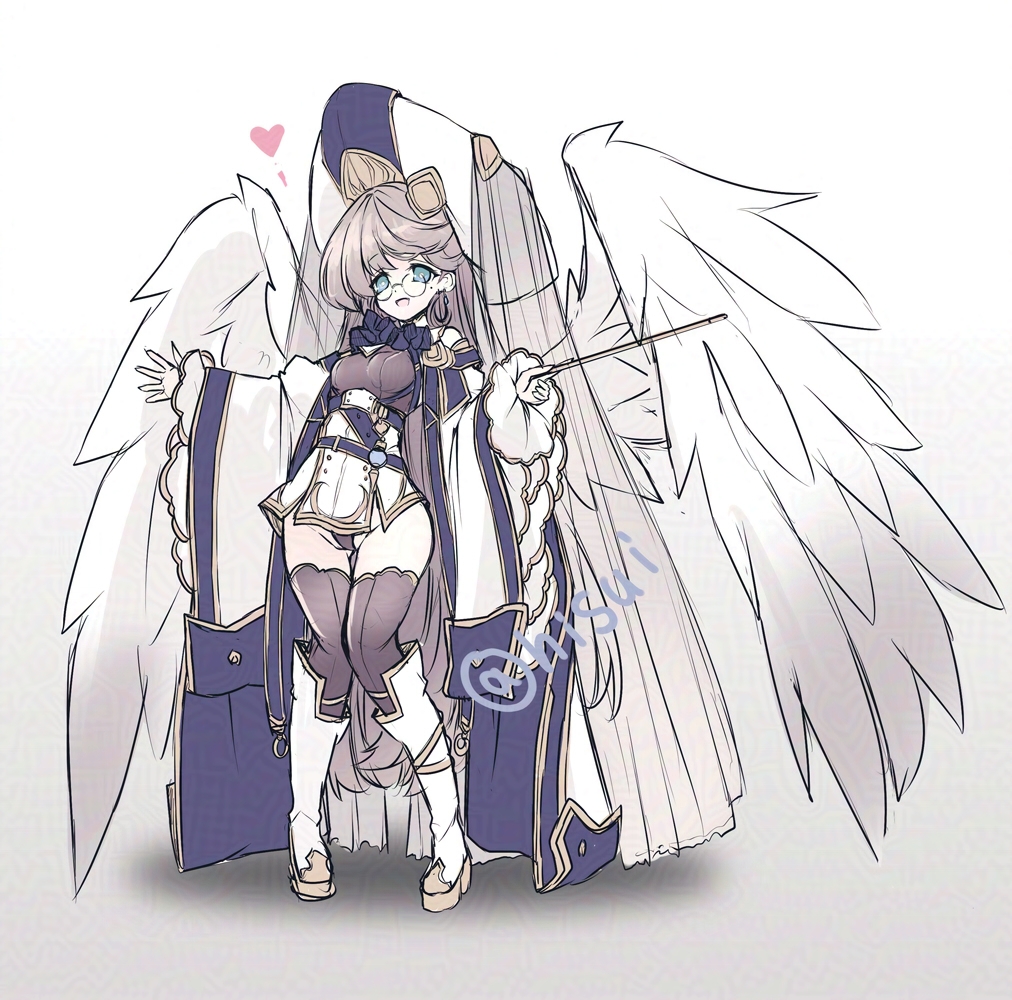 聖歌隊の指揮天使ちゃん(小) 