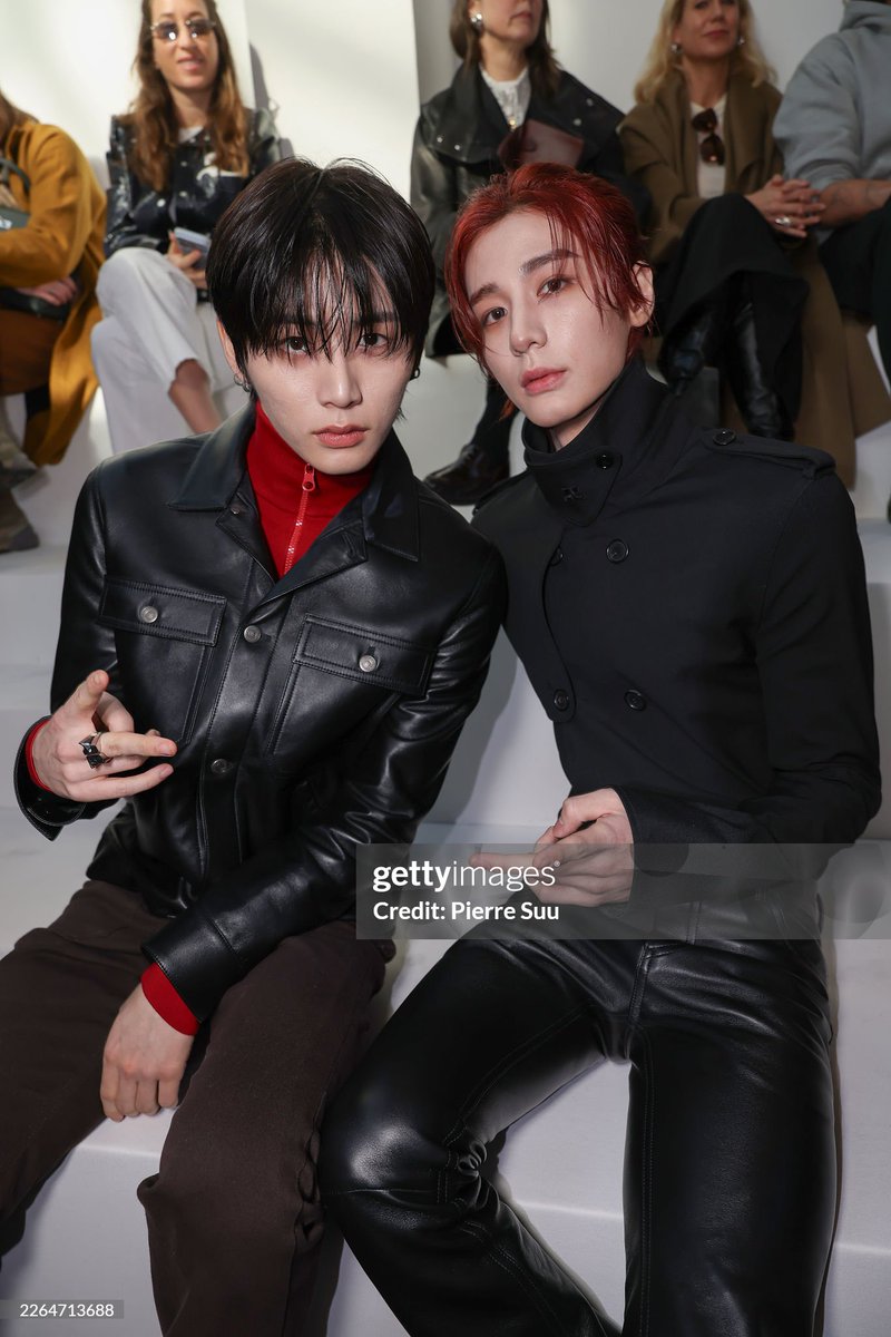 TAESAN &amp; LEEHAN at the Courrèges at Paris Fashion Week.

STYLE ICON TAESAN AT PFW26
#TAESAN #PFW26
FASHION PRINCE LEEHAN AT PFW26
#LEEHAN #Courreges
<a href="/BOYNEXTDOOR_KOZ/">BOYNEXTDOOR</a> <a href="/CourregesParis/">courrèges</a>