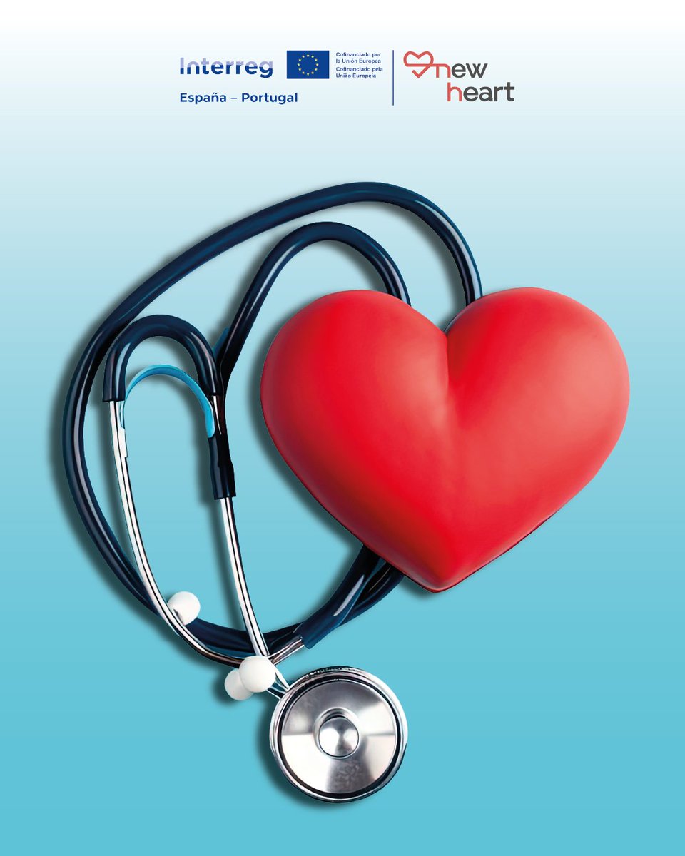 newheartio's tweet photo. 💙 New Heart é um projeto de cooperação entre a Galiza e o norte de Portugal para melhorar a prevenção e o tratamento das doenças cardiovasculares.

🌍 Cofinanciado pela UE através do Interreg POCTEP.

#NewHeart #InterregPOCTEP https://t.co/j3dFnCvLlR