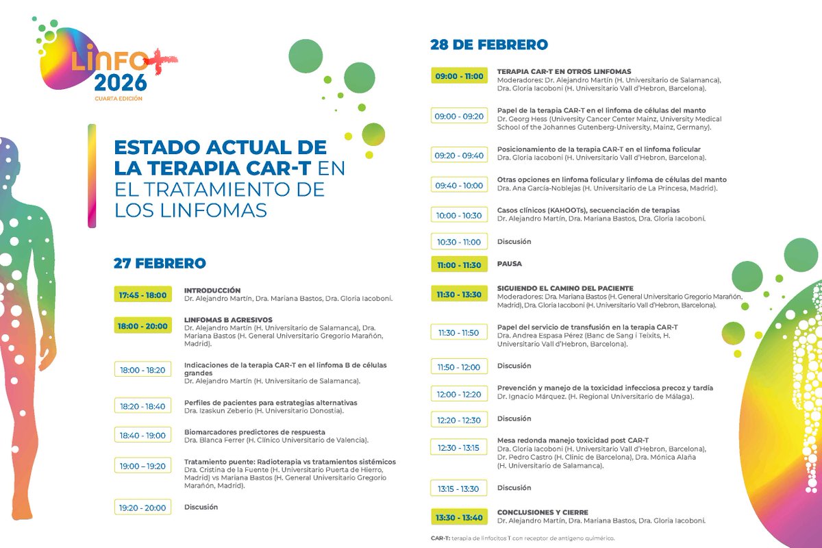 BSTVH_'s tweet photo. 📢Andrea Espasa de @BSTVH_   ha participado en la jornada  "Estado actual de la terapia CAR-T en el tratamiento de los linfomas" organizado por @geltamo.🩸Papel del servicio de Transfusión en la terapia CAR-T https://t.co/SPTsTUGgPX