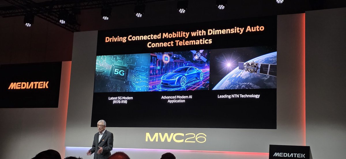 Insideprotech's tweet photo. @MediaTek #MWC26 https://t.co/FLlecYhzjQ