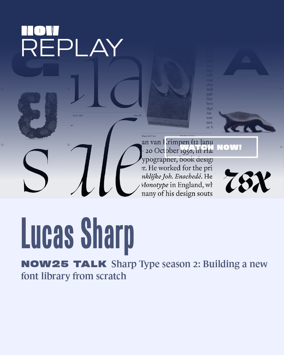 TypeParis Now26 Graphic & Type Conference tweet media