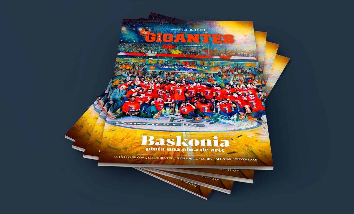 📢Llamamiento a los aficionados de <a href="/Baskonia/">Kosner Baskonia</a> 

📖Esta revista YA ESTÁ DISPONIBLE en kioscos y puntos de venta de Euskadi, a partir de hoy

🏆Un documento para recordar la Copa del Rey de 2026. Un número de los de guardar y tener para siempre.

✍️100 páginas para leer con