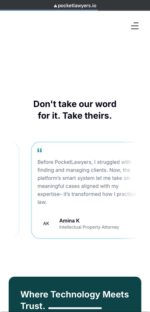 PocketLawyers.io tweet media