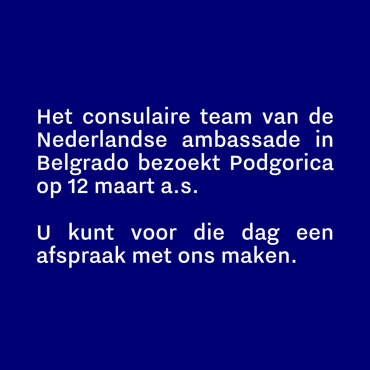 Dutch Embassy in Serbia and in Montenegro tweet media