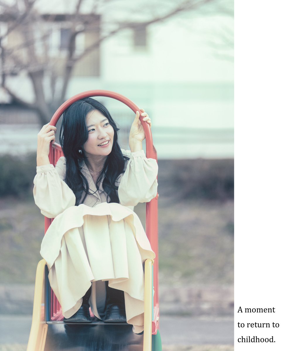 respect_creater's tweet photo. さらに続き、、
小さい公園を発見
誰も居なかったので滑り台で撮影

#portrait  #eos https://t.co/ZtDvzGmQb9