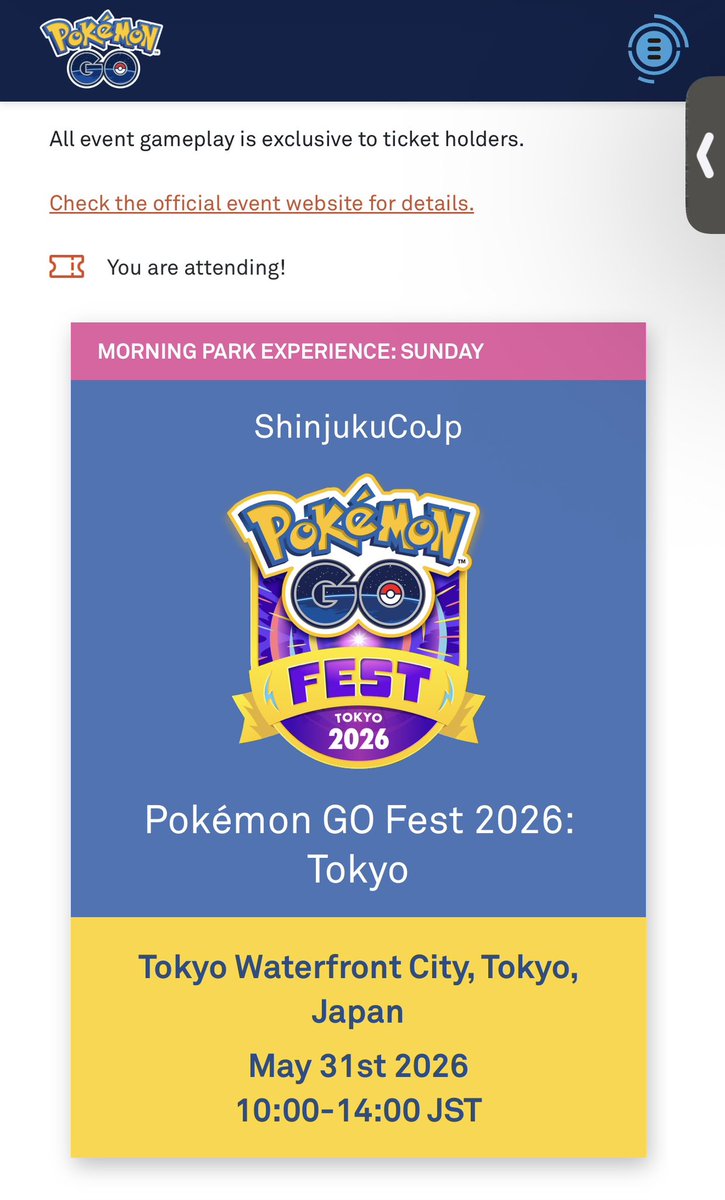 TokyoiteX's tweet photo. I managed to buy a ticket. Thank goodness. https://t.co/rUKwVhGOVg