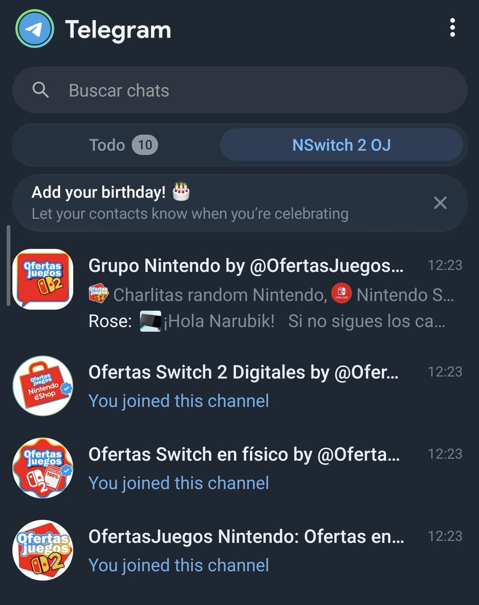 Robdi_'s tweet photo. @Nintenderos @ofertasjuegoses A vosotros ya os sigo desde hace tiempo, fui de los primeros usuarios de vuestro foro y pasados mil años por aquí seguimos. https://t.co/MJ1f6MJ4yB