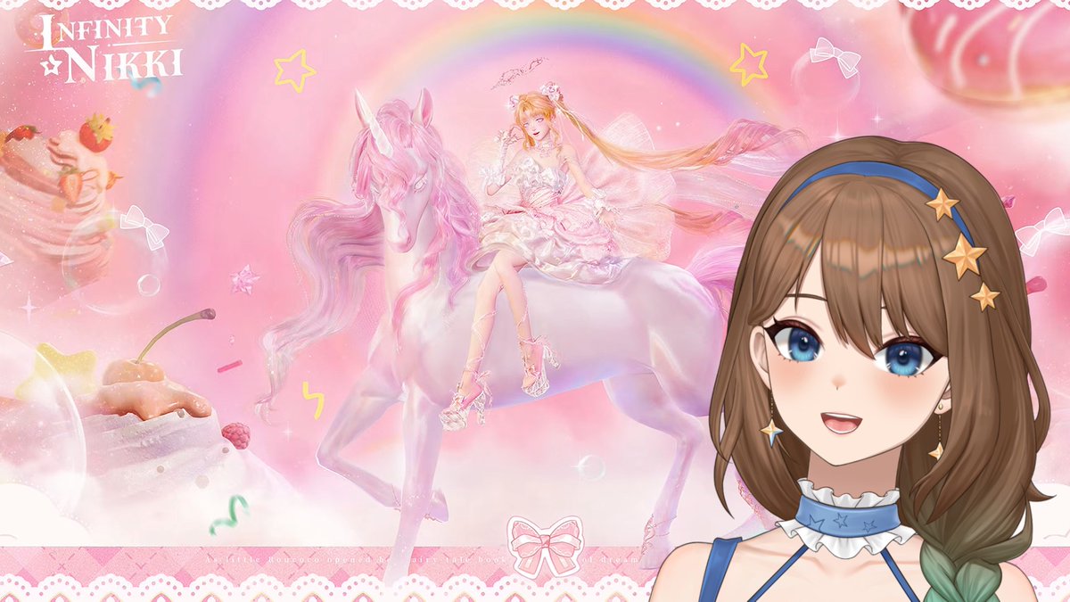 Yay!
#InfinityNikki Version 2.3 ist da und es wird super süß!
Wir schauen uns gemeinsam alle News, Updates, sowie die neuen Outfits an, und tauchen dann in eine Welt voller Süßigkeiten, Idols und Einhörner ab.
Kommt doch vorbei und seid mit dabei!

#VTuber #GERVtuber #TwitchDE