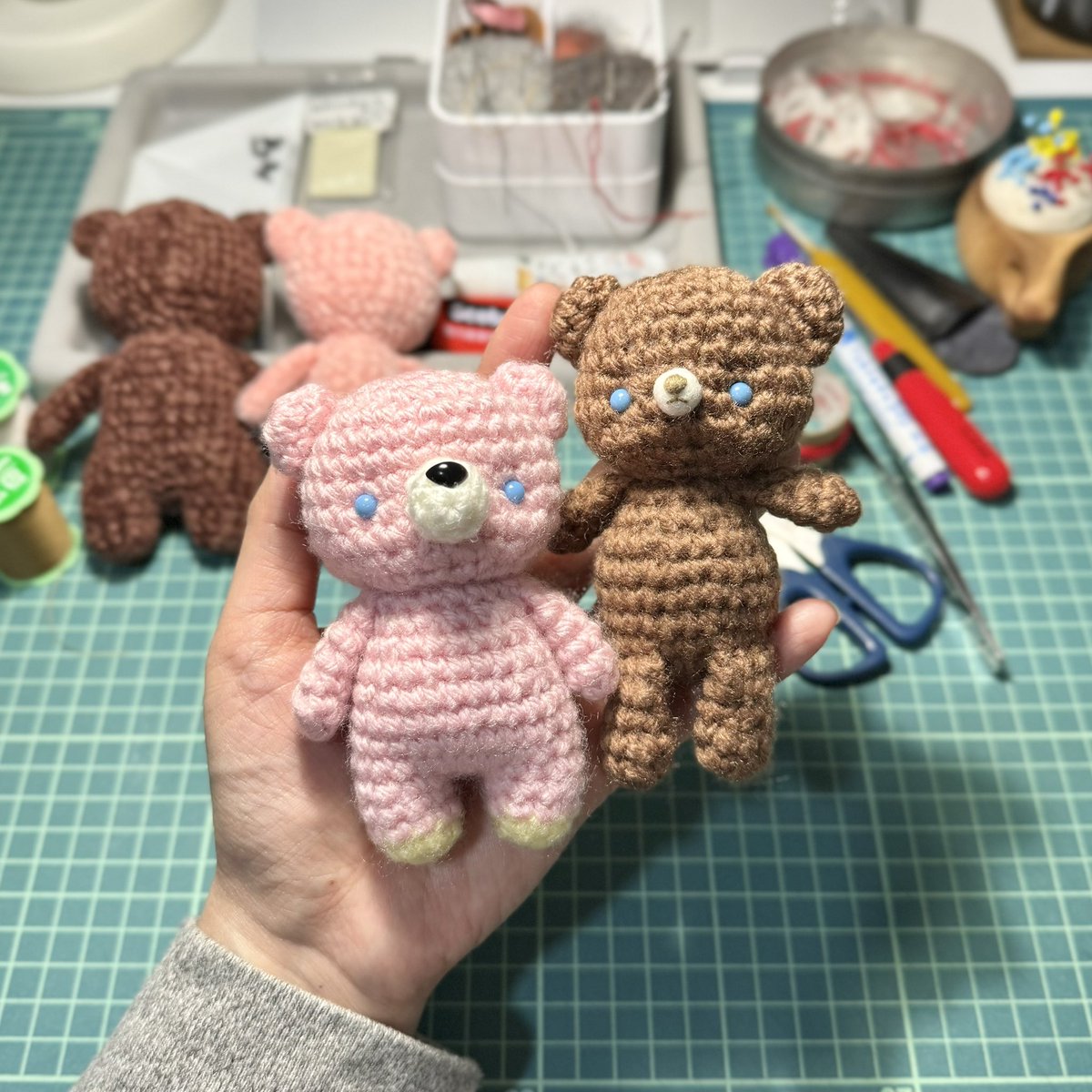 shima🧸ちいさなあみぐるみ tweet media