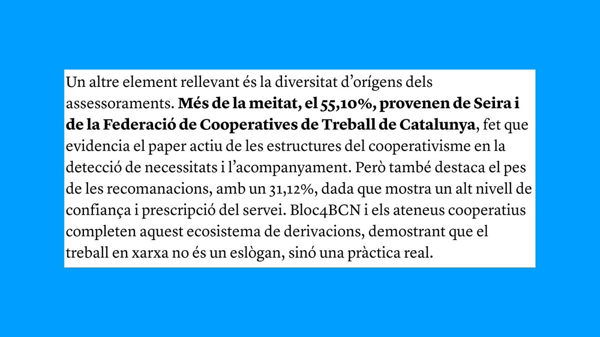 Seira Impuls Cooperatiu tweet media