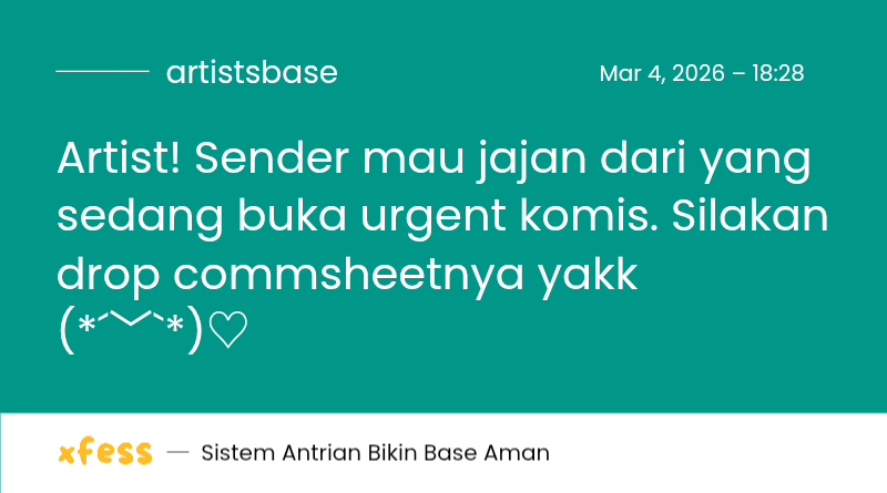 Artist’s Base tweet media