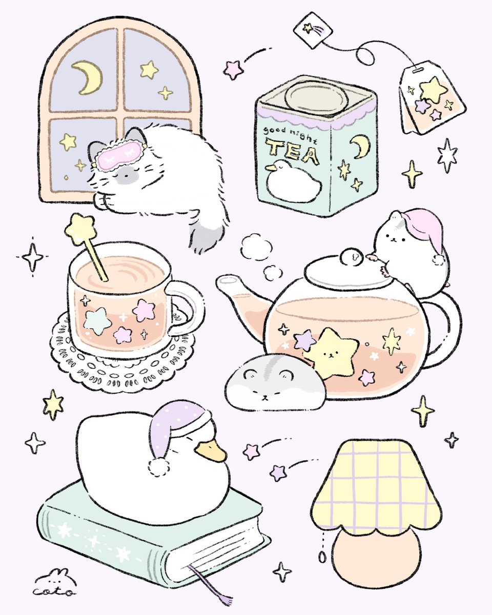 おやすみティータイム🌙🫖 