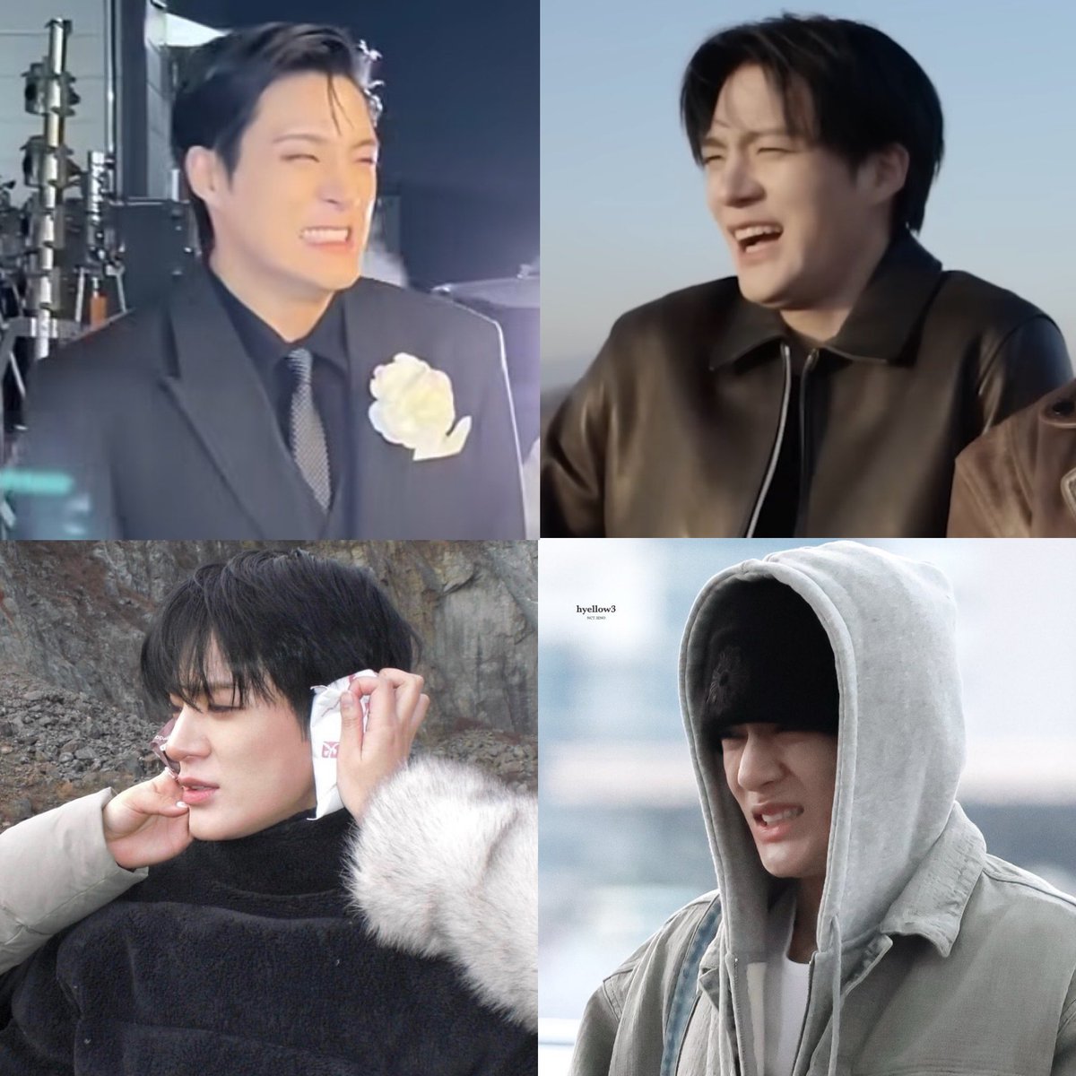 jeno vs the winter cold 😆