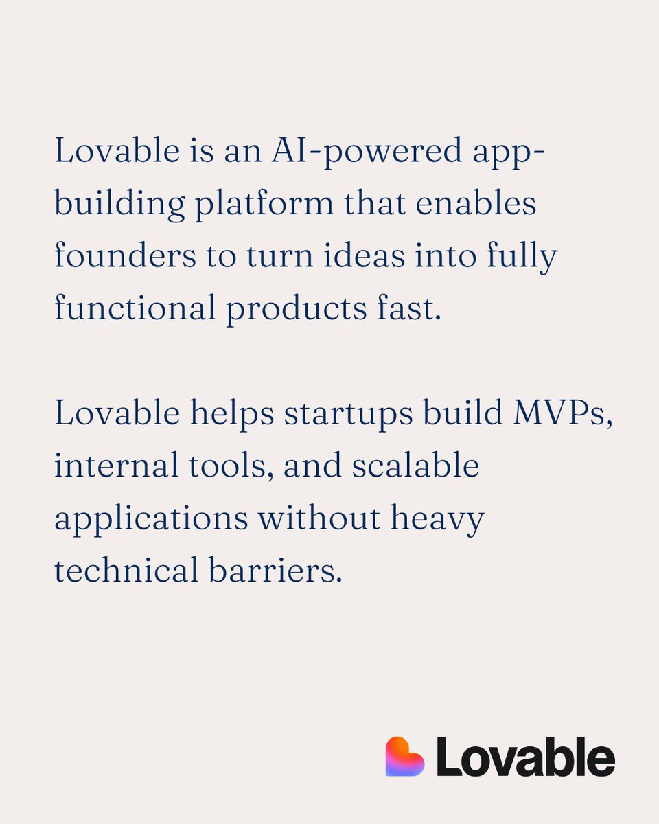 Oasis_500's tweet photo. We’ve partnered with @Lovable to give our startups exclusive development credits to build and scale faster.

Always backing the bold.

#Oasis500 #Lovable #BackingTheBold #Innovation #Entrepreneurship https://t.co/MwHFMEvq3K
