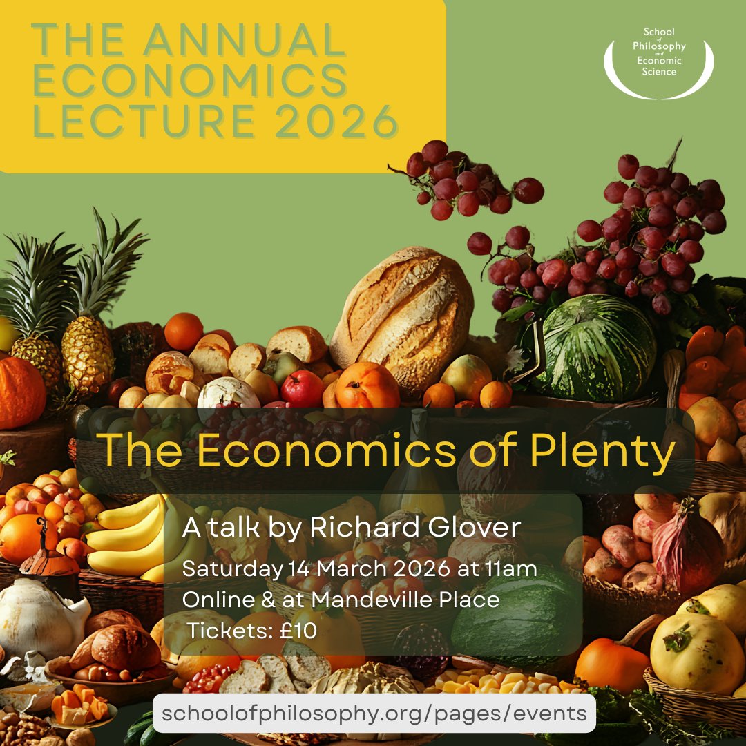 School of Philosophy & Economic Science tweet media