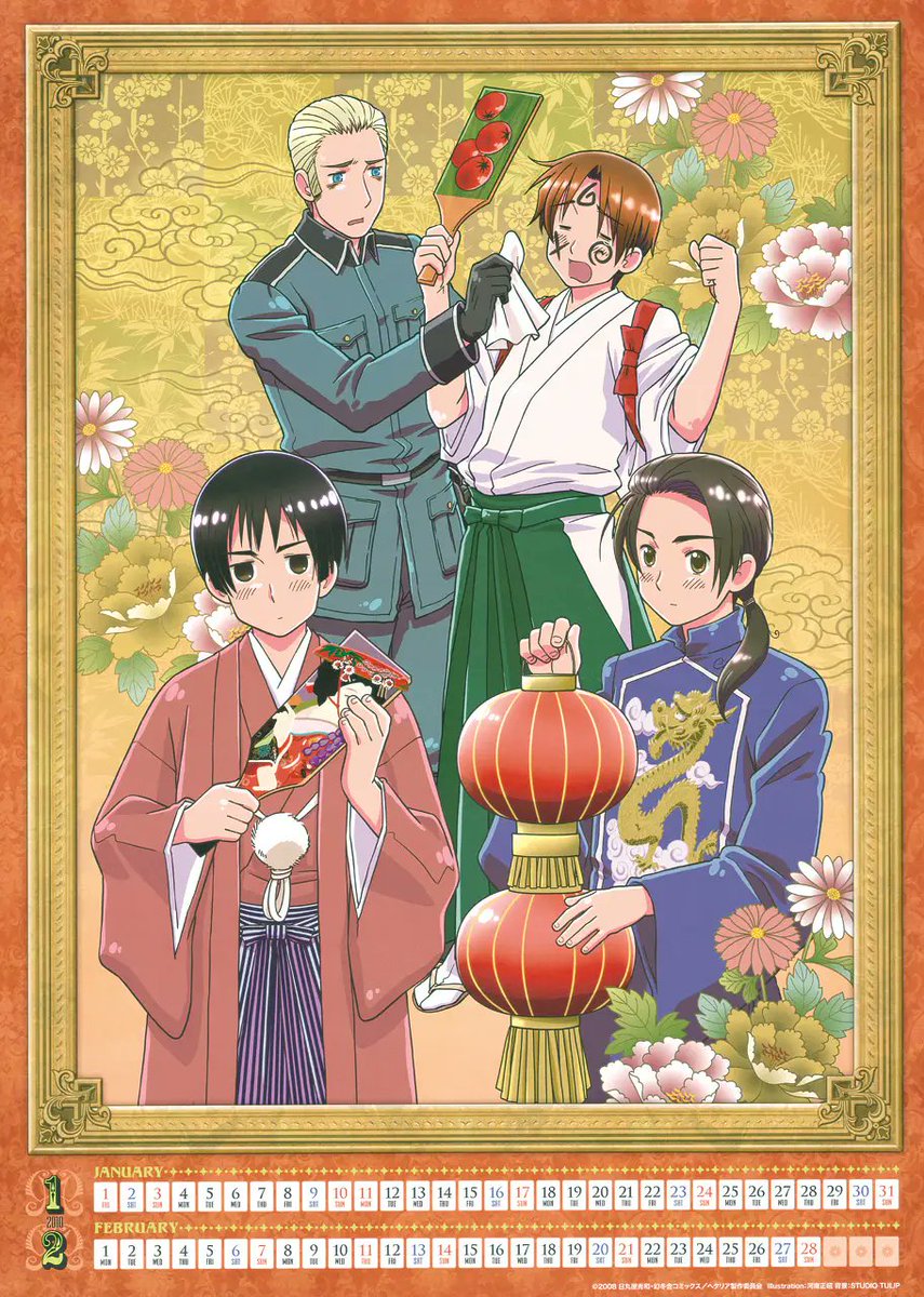 Hourly Hetalia Official Art tweet media
