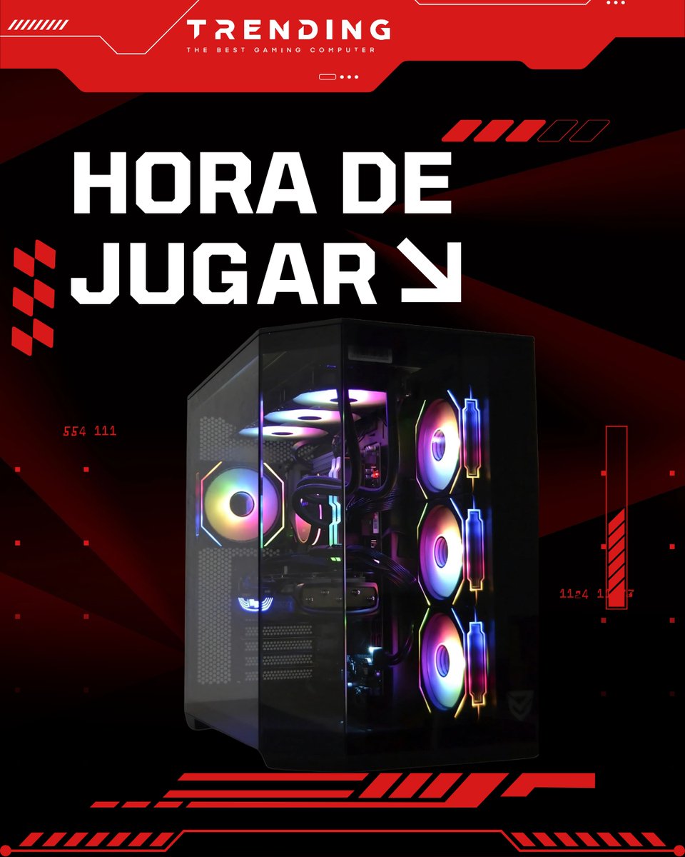 TrendingPC's tweet photo. ⏳ HORA DE JUGAR

No más lag.
No más límites.
Solo potencia pura y RGB al máximo ⚡🔥
🎮 Rendimiento extremo
🚀 Fluidez total
💻 Diseño que impone
Es momento de subir de nivel.
👉 Escríbenos y arma tu setup hoy.

#HoraDeJugar #GamingPC #SetupGamer #PCMasterRace #TrendingPC https://t.co/1N2OUholYl