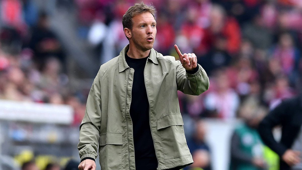 SB8308715342770's tweet photo. 🚨| Julian Nagelsmann

Julian Nagelsmann has not ruled out a return to club Management, the German manager is content. 

Tottenham came close to hiring Julian Nagelsmann before Antonio Conte but refused to hire his preferred Director Of Football and remove Paratici at the time. 

Nagelsmann has been interested in recent Posts at Chelsea & Manchester United, but he has always been interested in Tottenham and Visited the training ground & academy!