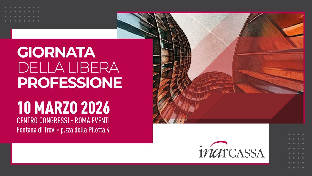 Fondazione Inarcassa tweet media