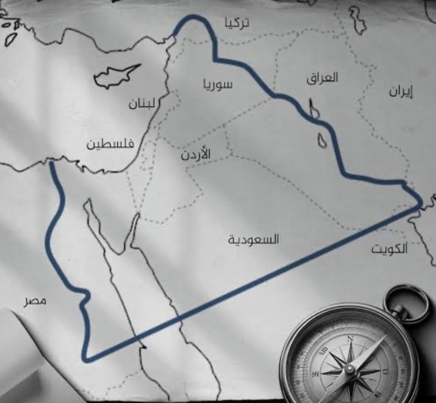 نسيتو خريطة اسرائيل الكبرى ؟