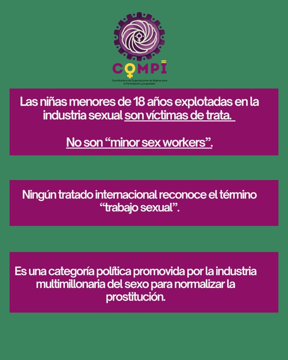 Coordinadora COMPI tweet media