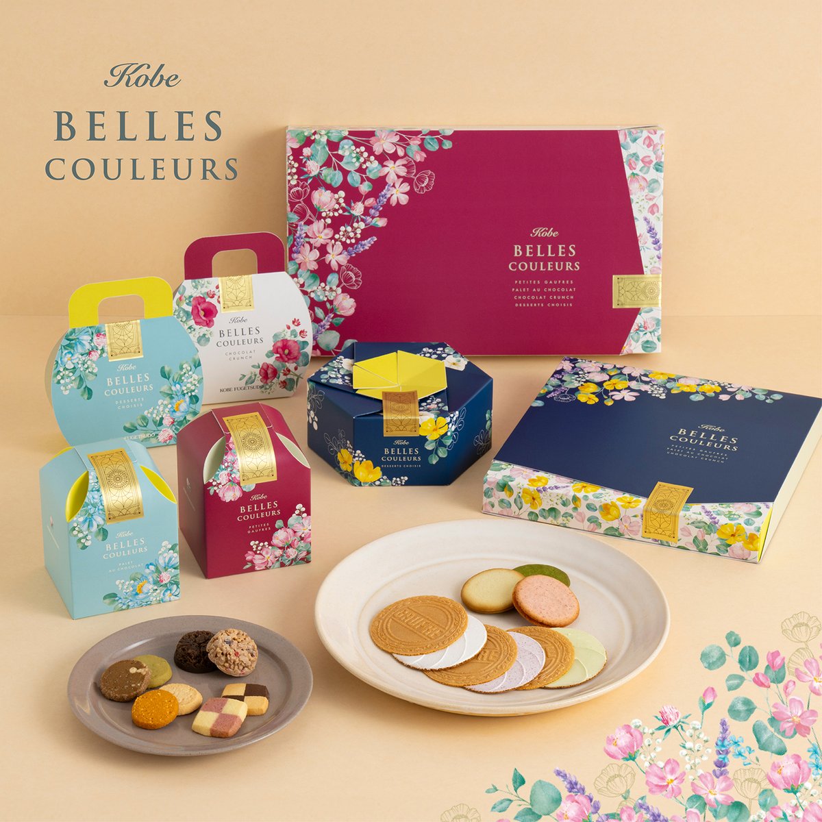 🌷春限定🌷 BELLES COULEURS ～ ベルクルール ～ “綺麗な彩り”の名の