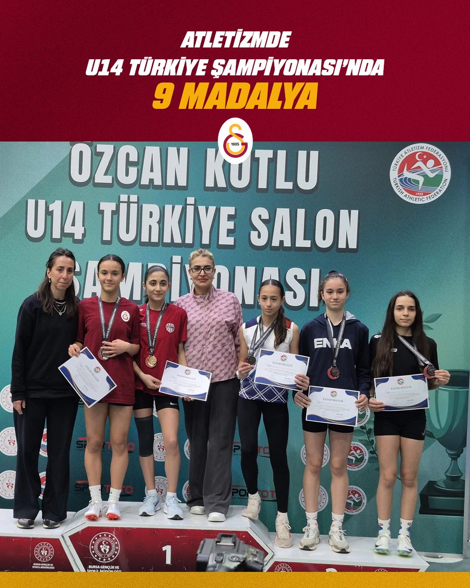 Galatasaray Atletizm tweet media