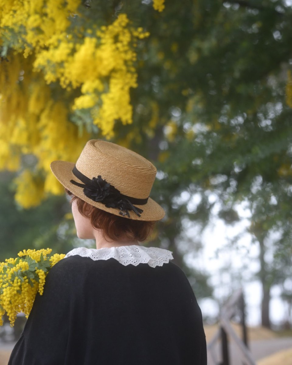 天神のミモザ model shizuka