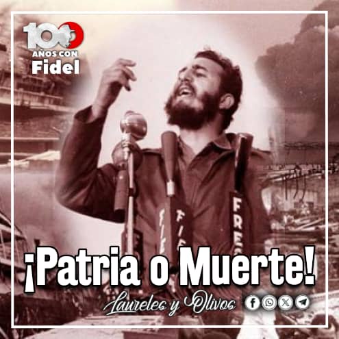 La respuesta ante una acción terrorista o una agresión armada siempre será la que dio #Fidel cuando La Coubre: "¡Patria o Muerte!". Cueste lo que cueste, #CubaVencerá.