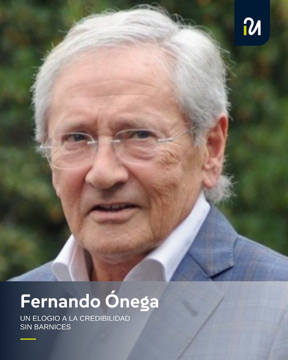 Probablemente has escuchado alguna vez la célebre frase: “Puedo prometer y prometo…”

Esa  frase nació del puño y letra de Fernando Ónega, quien no era de  derechas ni de izquierdas. No jugaba a la polarización. Era periodista.