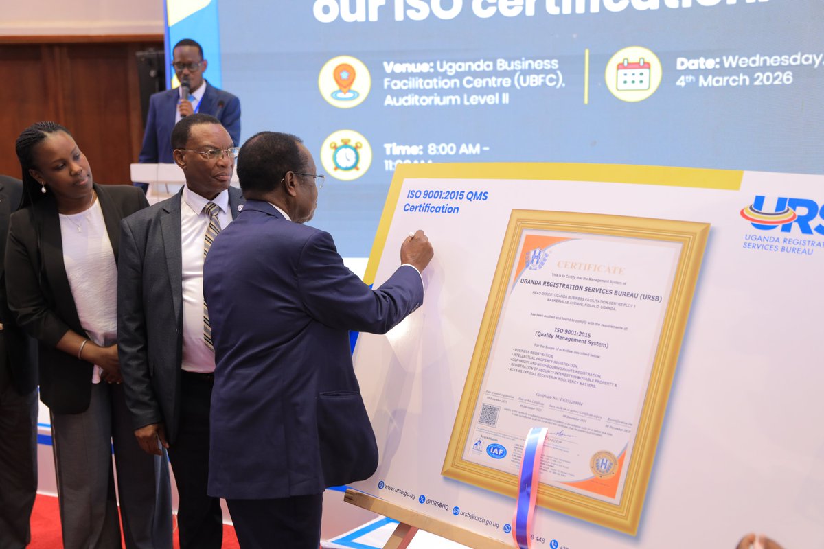 URSBHQ's tweet photo. 3/ Our Board Chair, Francis K. Butagira, reminded us: this milestone is not accidental. It is the outcome of consistent hard work and intentional capacity building at every leadership level. https://t.co/hSv5WMF8i5