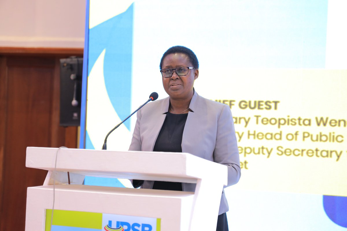 URSBHQ's tweet photo. 2/ As our Chief Guest, Dr. Mary Teopista, noted, standards such as those by the International Organization for Standardization help turn vision into visible, measurable results, placing citizens at the heart of service delivery. https://t.co/nkYY4dC9p1