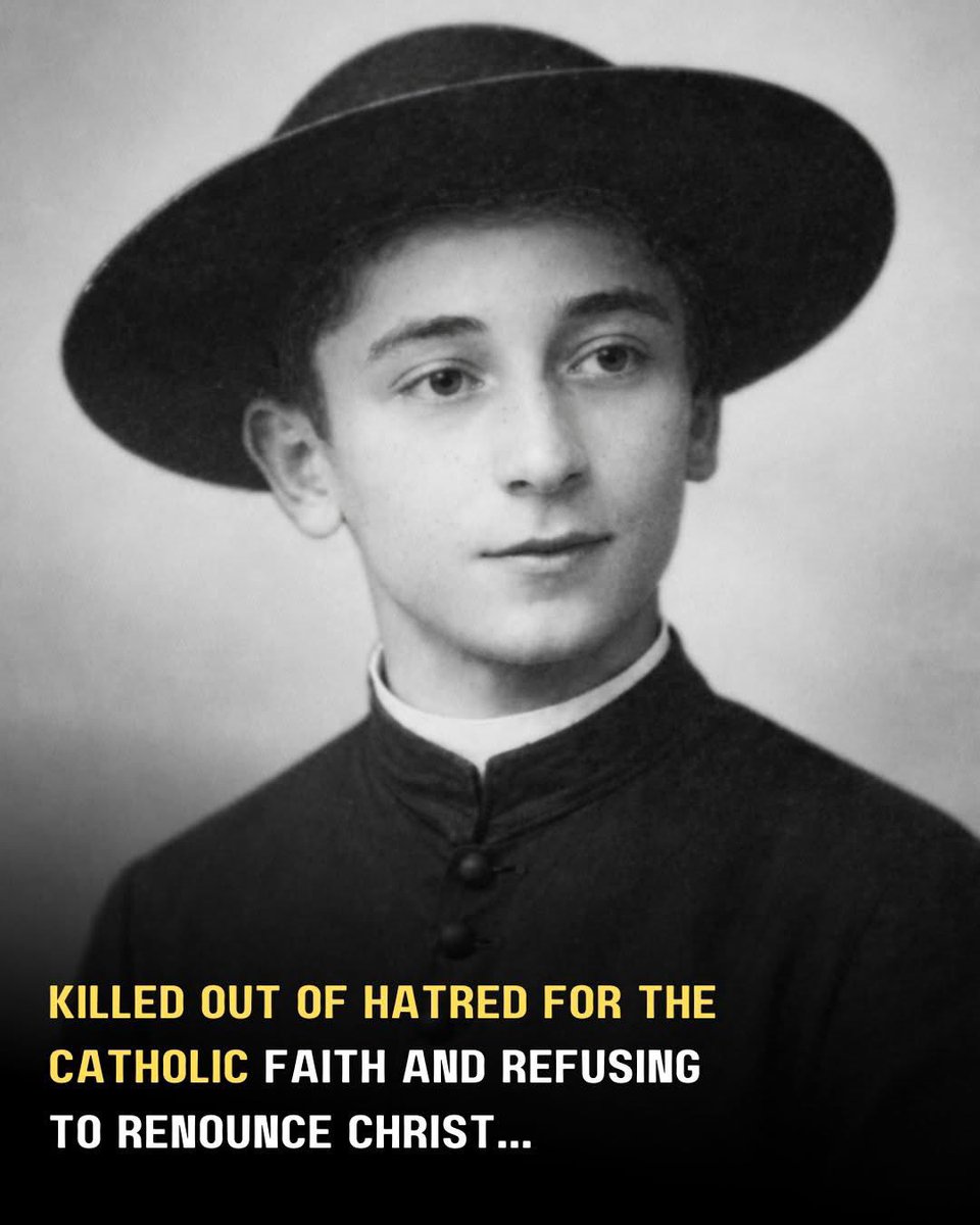 Blessed Rolando Rivi was a Young Italian seminarian and martyr who was ...