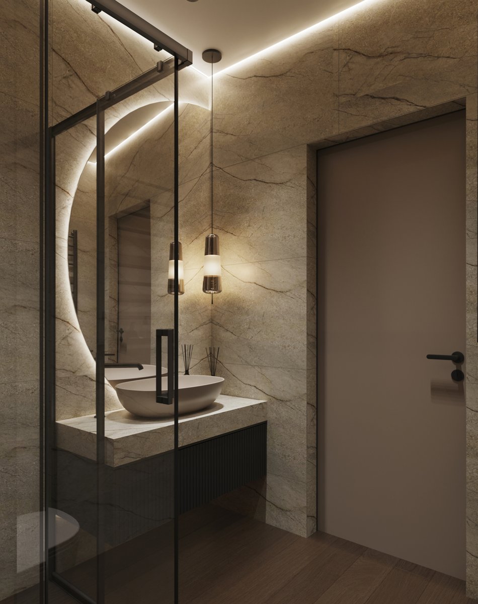 glassdesigns_'s tweet photo. Our Bespoke Halo Mirrors are designed to create a soft halo glow from behind the mirror, adding warmth, depth and atmosphere to any bathroom or interior space.

#HaloMirror #BespokeMirrors #BathroomDesign #InteriorDesign #LEDmirrors https://t.co/itmmVlPoqg