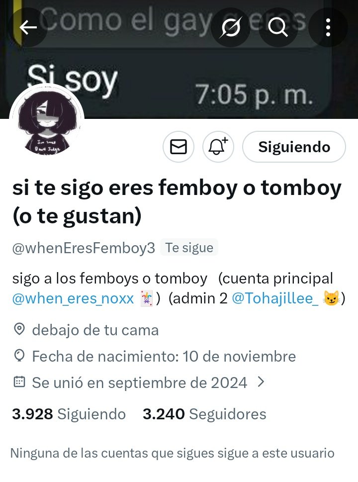 Jajajaja como supo q mí oc es tomboy- (gracias 🥺)