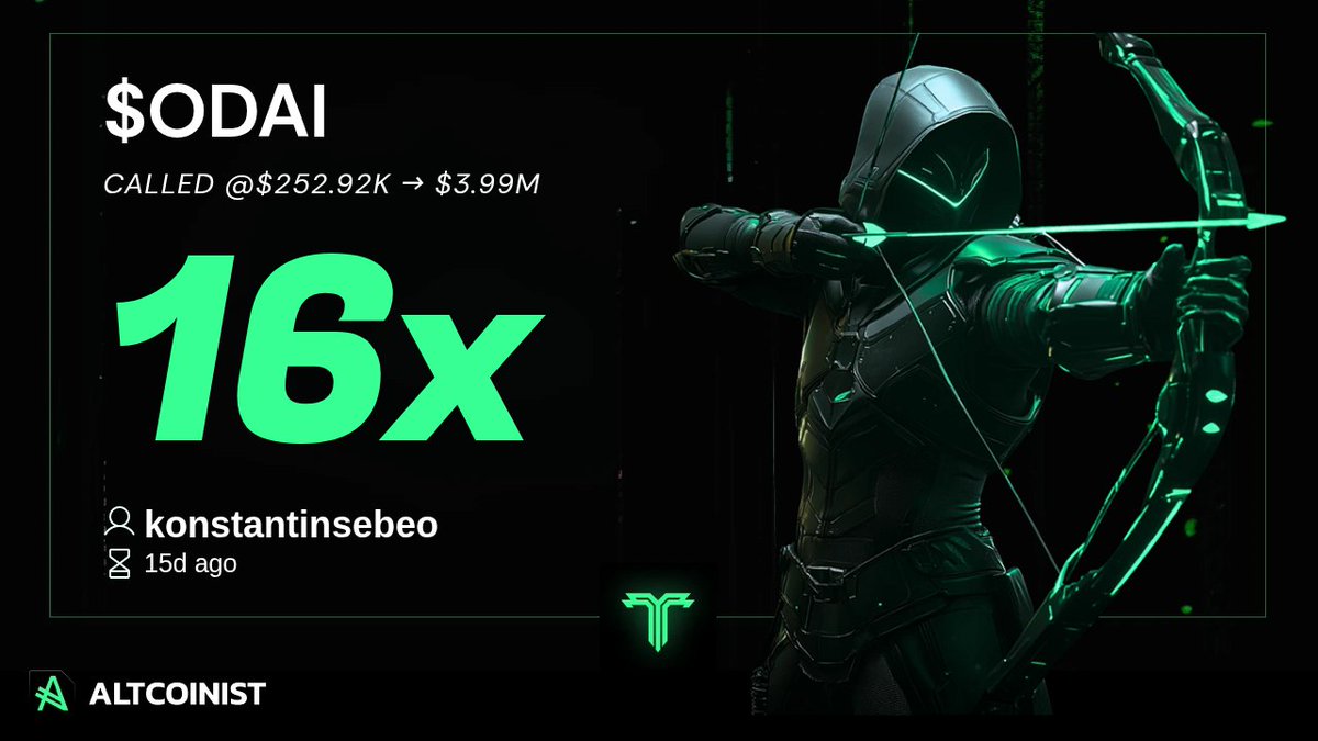 we launched <a href="/Altcoinist/">Altcoinist</a> Signals last week

so I decided to join as a caller to have as much skin in the game as possible and live-test our product. (had good/bad calls both, best one so far $odai 16X)

collected a few stuff we need to ship next:
- real-time signal updates (e.g