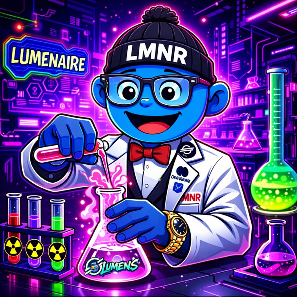 GM FRENZ! 
We don’t just hold tokens —
we hold the line.

And the reaction? ⚡️

Pure. Neon. Momentum.

$LMNR is more than a project.
It’s a movement.

LUMENAIRE 🧪✨

$XLM #STELLAR $XRP $RLUSD $HBAR $XDC $ETH $BTC  $SHX 
<a href="/LumosCore/">LumosCore</a> <a href="/OfficialACTHub/">ACT-HUB</a> 
#BINGX #Savebanking #iran $LMNR
