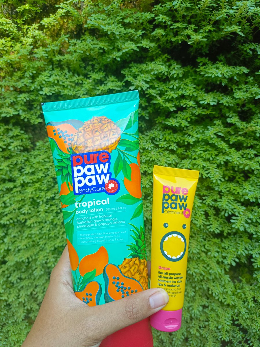 Lagi nyoba back to basics buat urusan kulit dan ternyata dua produk ini penyelamat banget. No ribet, multifungsi, dan yang paling penting beneran ada hasilnya. ✨

Thread dikit buat yang mau kulit sehat tanpa drama. 🧵
#MyDailyPAWer #PurePawPaw