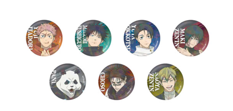 呪術廻戦 死滅回游 トレーディングホロ缶バッジ

▶あみあみ(15%OFF)予約開始
anime-goods1.com/archives/89427

2026年5月発売予定