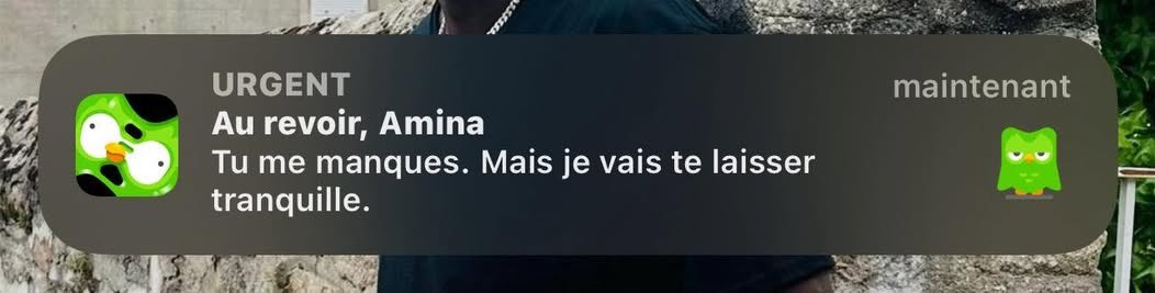 Quand tu as envie de baisser les bras, faut penser à cette application 🤦🏾‍♀️