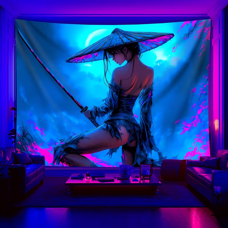 Wäre dieses Wandtuch etwas für dein Zimmer oder deinen Gaming Room?🎮🎧

Dieses psychodelische UV-Wandtuch mit Schwertkämpferin bringt starke Farben, mystische Vibes und einen coolen Look.

anjasshop.ch/623-psychodeli…

#Wandtuch #GamingRoom #GamerDeko #Zimmerdeko #anjasshop