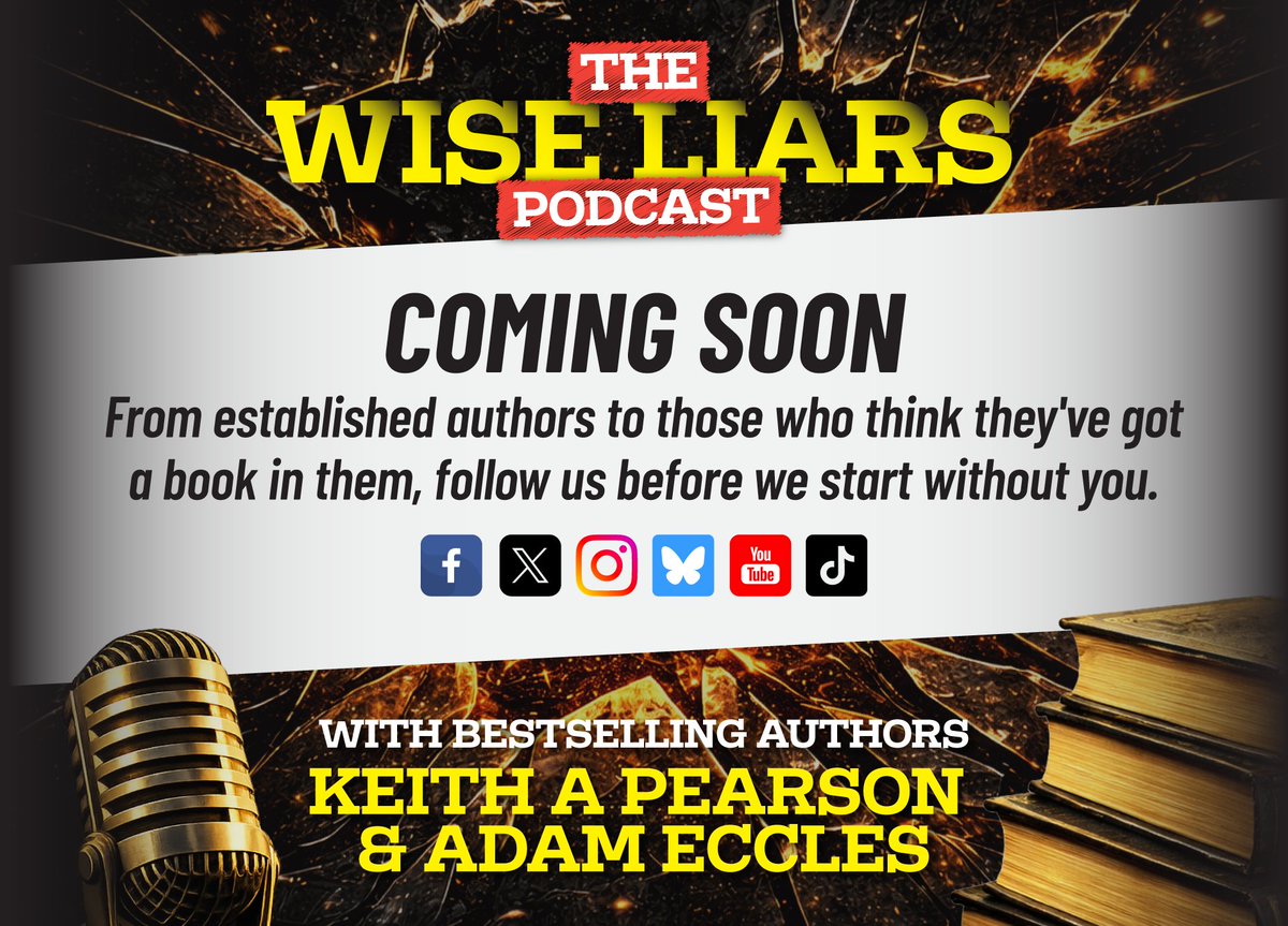 wiseliars's tweet photo. Follow us here or follow us there, but definitely follow us if you write books or dream of seeing your name on a book cover.  https://t.co/ahWJO1J8hF

Two indie authors. No filter. Every lie worth telling. https://t.co/ogAMAO9TDX