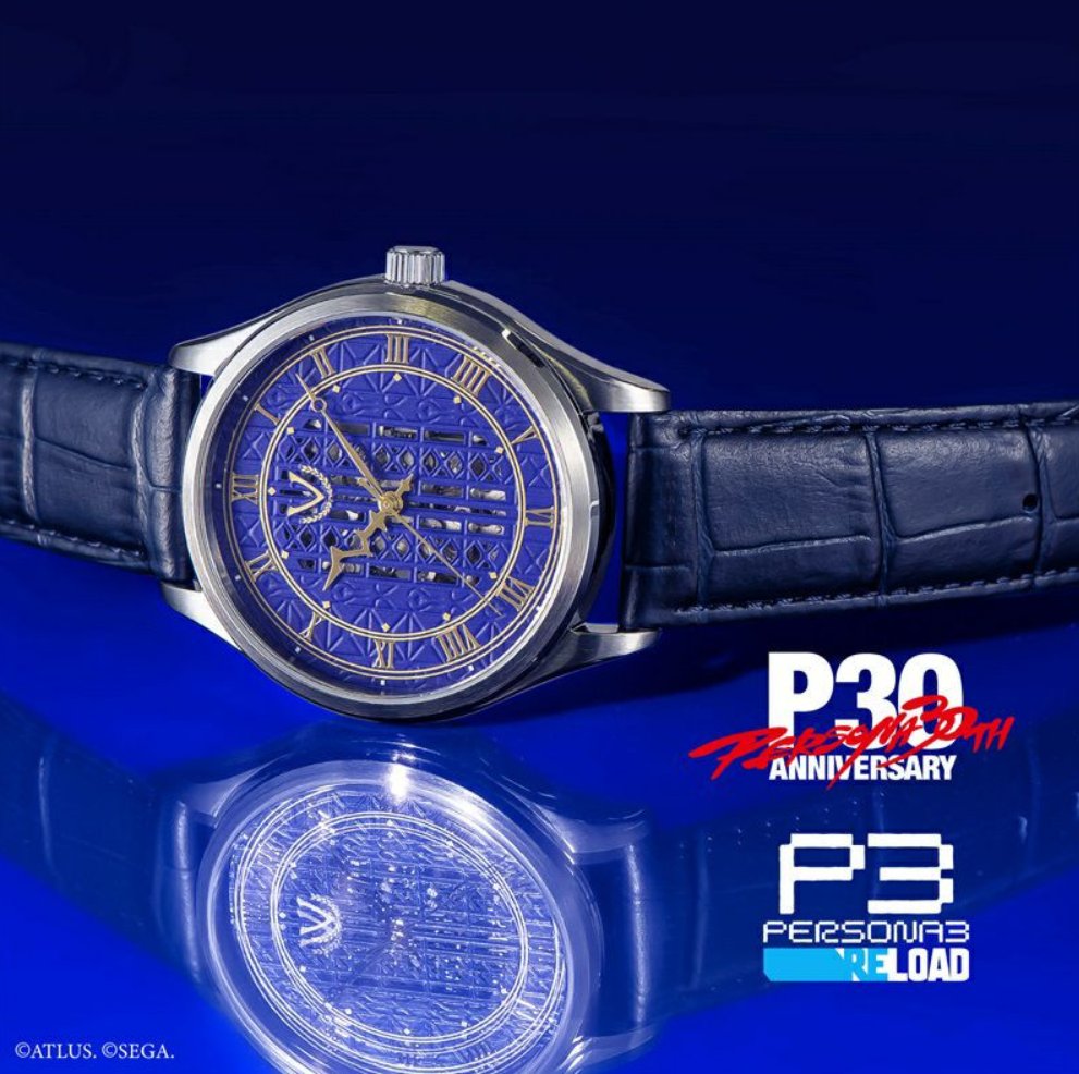 ScrambledFaz's tweet photo. Persona 30th Anniversary - Persona 3 Reload Velvet Room watch available for pre-order on Hobby Genki

https://t.co/dcTn2nVs7P
#ad https://t.co/xMK8ilzHuS