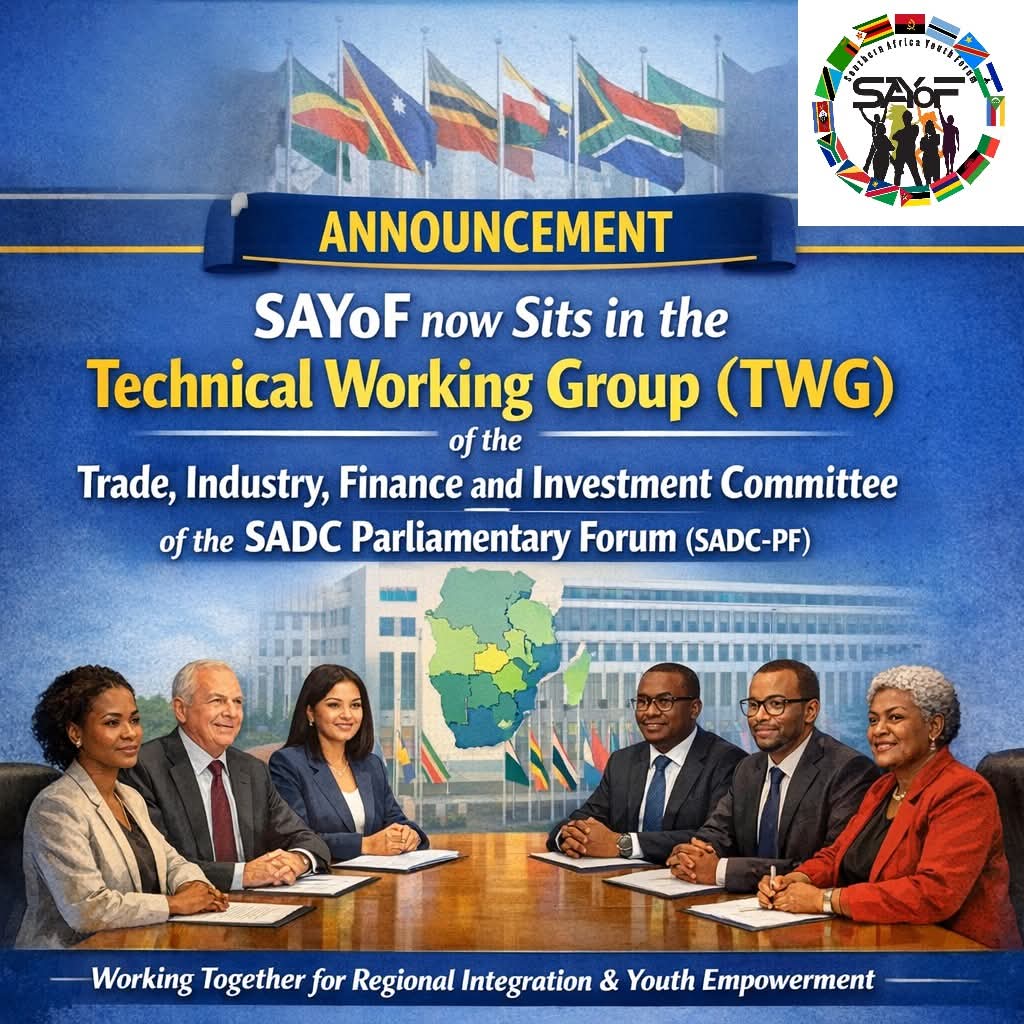 Southern Africa Youth Forum (SAYoF) tweet media