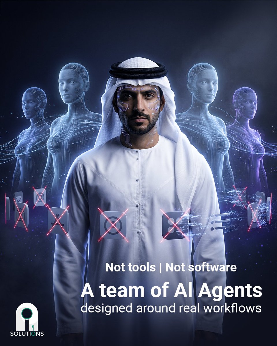 asolutions_ai's tweet photo. More output. Same headcount.

This Ramadan, scale your marketing without the cost of hiring.

Our AI marketing agents work like a real team: handling strategy, content, and copy together, seamlessly.

So your humans can focus on decisions, not deadlines.

📌 Build your AI marketing team today
📩 DM ASolutions to know more!

#ASolutions #AIUpdates #CustomAI #Marketing #ArtificialIntelligence #Ramadan #Dubai #UAE