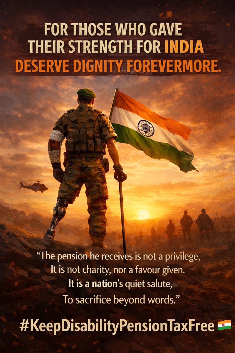 <a href="/rajnathsingh/">Rajnath Singh</a> #KeepDisabilityPensionTaxFree