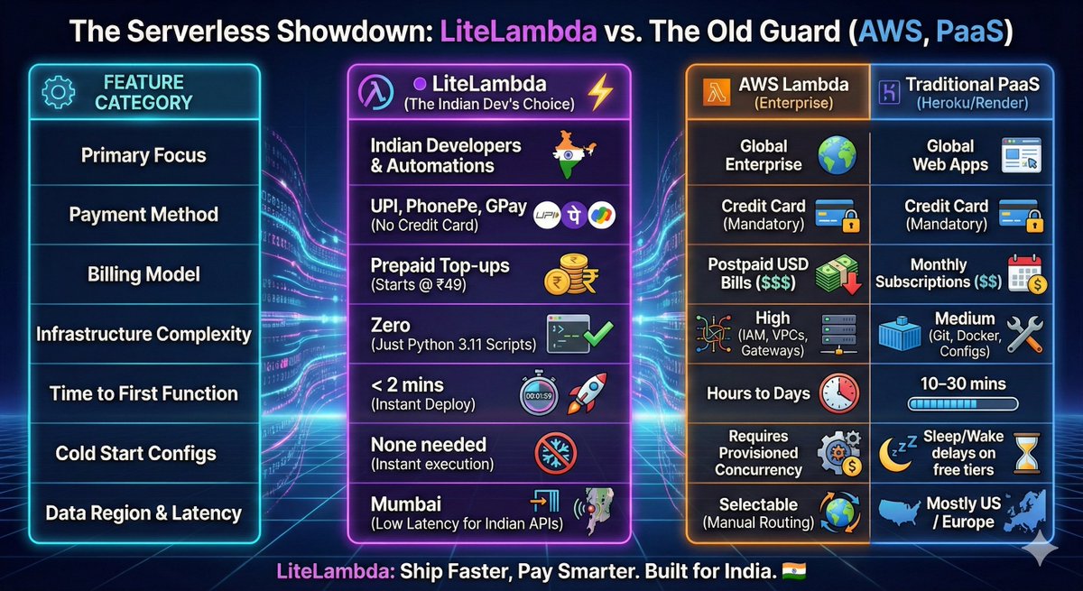 LiteLambda tweet media