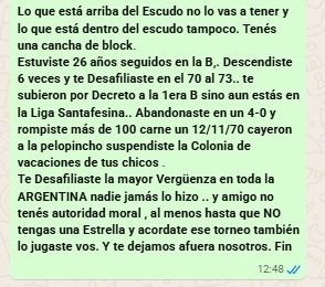 Un tatengue en su momento de ebullición, me tiró un Son de la B, y no suben más, solo pase por aqui, tomando prestada una imagen de nuestro hermoso escudo y estadio para dejarle unas Prosas,Poesías o esquelas de tertulia, colonial. FIN.